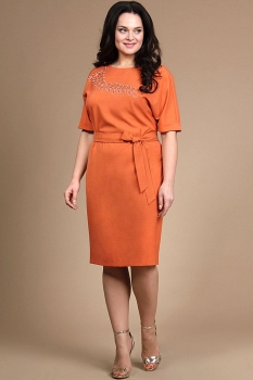 Платье Alani 722 оранжевый