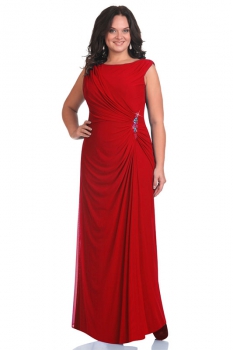Платье Andrea Style 1133-2 красный