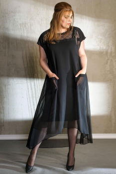Платье Anna Majewska 1020 черный