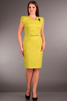 Платье Асолия 2294 лимонный