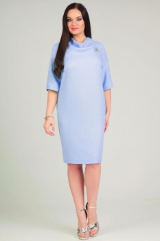 Платье Axxa 54089-1 голубой
