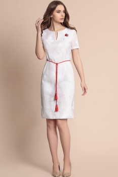 Платье Bazalini 2803 Белый