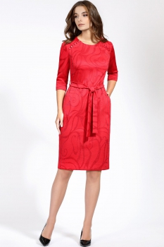Платье Bazalini 2929 Красный