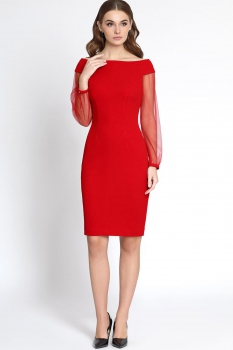 Платье Bazalini 2936-1 Красный