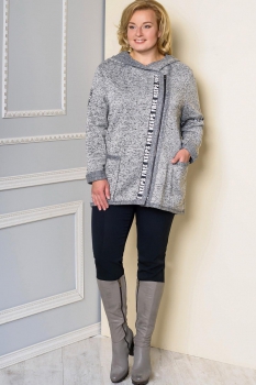 Пальто Diomel 533-2 серый