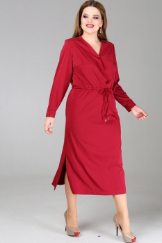 Платье Djerza 1412-1 красный