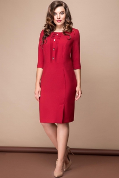 Платье Эледи 2519 Красный
