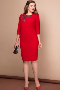 Платье Эледи 2543 Красный