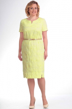 Платье Elga 01-469-4 лимон