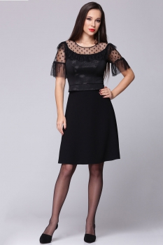 Платье Faufilure 126М черный - фото 1