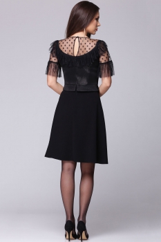 Платье Faufilure 126М черный - фото 2