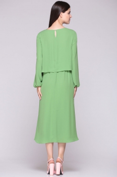Платье Faufilure 338С оттенки зеленого - фото 2