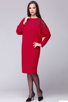 Платье Faufilure 360С-1 оттенки красного