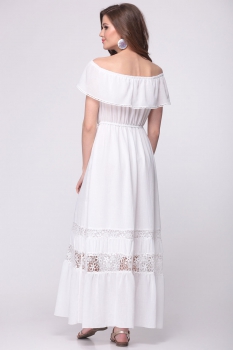 Платье Faufilure 398С-1 белые тона - фото 2