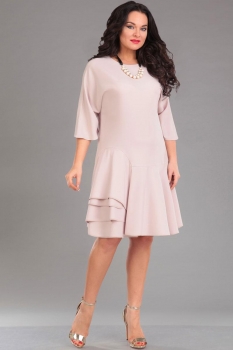 Платье Ива 972-1 оттенки бежевого