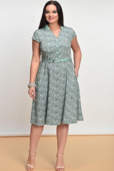 Платье Lady Style Classic 1101-1 светло-зеленый