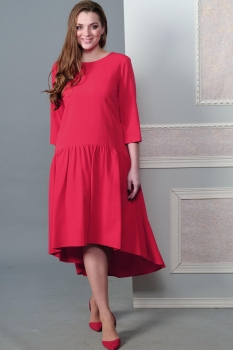 Платье Lady Style Classic 1206 красный