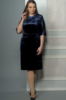 Платье Lady Style Classic 1467-2 синий 