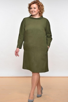 Платье Lady Style Classic 1520-1 зеленый