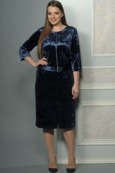 Платье Lady Style Classic 1575 Темно-синий
