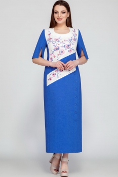 Платье LaKona 1084-1 василёк