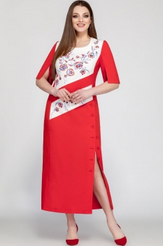 Платье LaKona 1084 красный