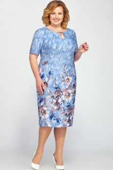 Платье LaKona 1122 голубой