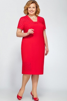 Платье LaKona 546-1 красный