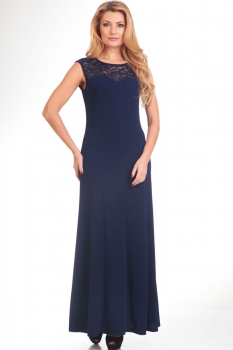 Платье Лиона-Стиль 510 синий