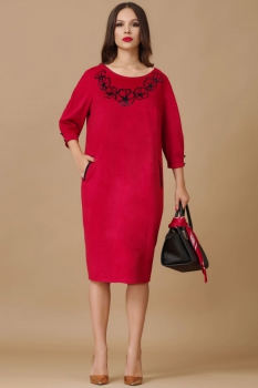 Платье Lissana 2872 красный