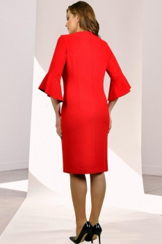 Платье Мишель Стиль 671 красные тона - фото 2
