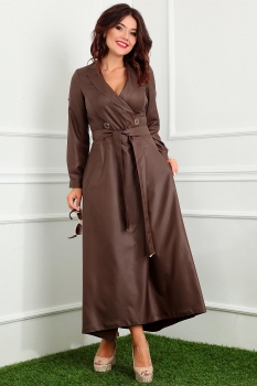 Платье Мода-Юрс 2362 коричневый
