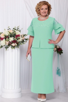 Платье Ninele 2100-2 зеленые-тона