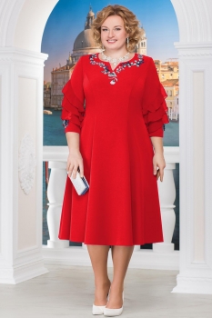Платье Ninele 5595-1 красный