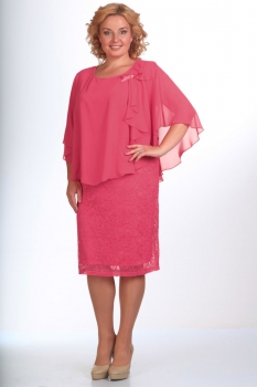 Платье Pretty 158-4 розовые-тона