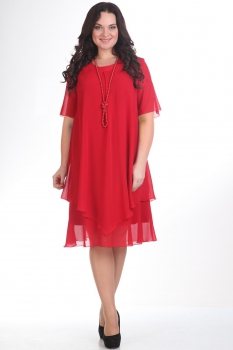 Платье Pretty 242-32 красный