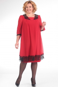 Платье Pretty 624-1 красный