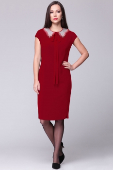 Платье Roma Moda 128М оттенки красного