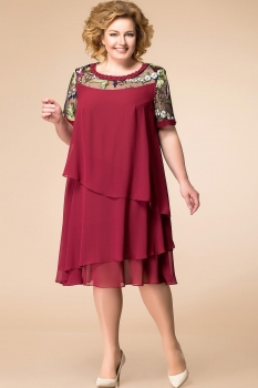Платье Romanovich 1-1498-7 светло-бордовый