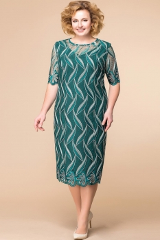 Платье Romanovich 1-1584-1 зелёный