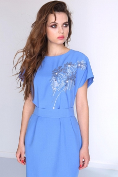 Платье Sandyna 13309-1 голубой