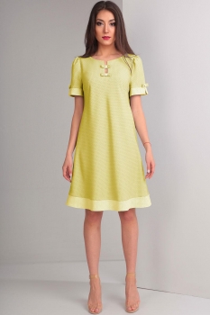 Платье Tvin 7404-2 жёлтый
