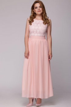 Платье Verita 1008-1 розовый