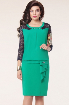 Платье Vittoria Queen 1093 Зеленый