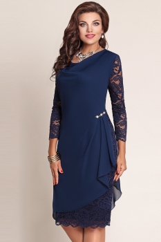 Платье Vittoria Queen 2043/2 Темно-синий