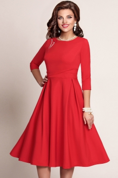 Платье Vittoria Queen 2573/1 Красный