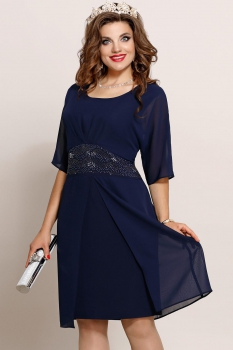 Платье Vittoria Queen 4283/2 Темно-синий