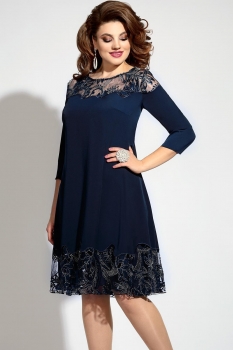 Платье Vittoria Queen 5073/1 Темно-синий