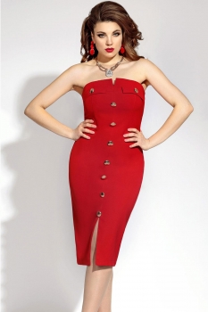 Платье Vittoria Queen 5643 красный