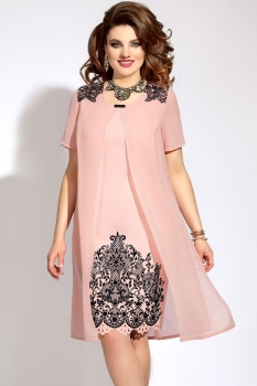 Платье Vittoria Queen 5653/1 светло-розовый